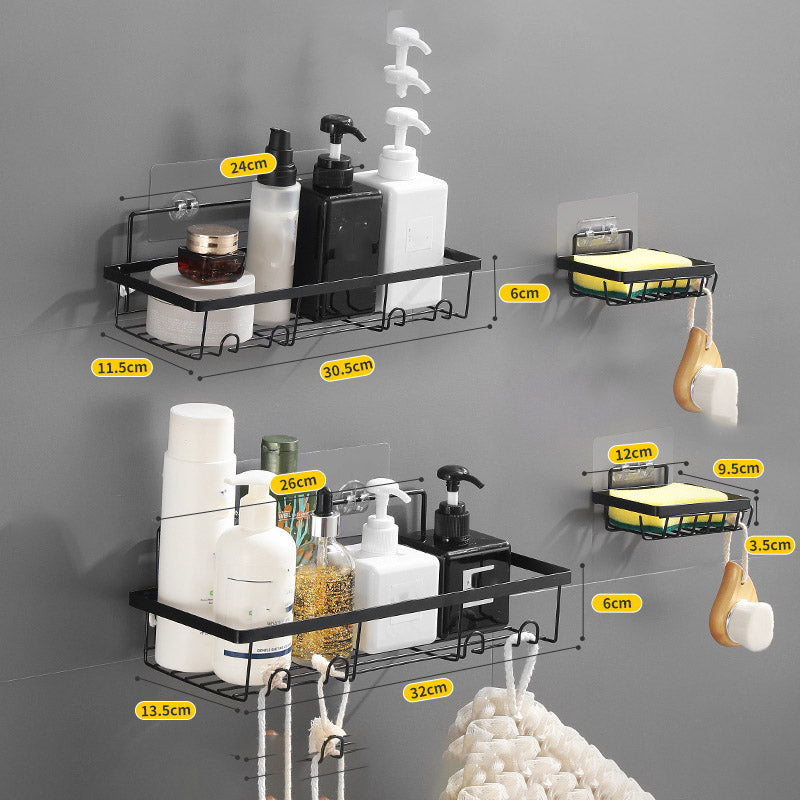 001- L02 4Pcs Shower Shelf Rack Set No Drilling Adhesive Bathroom Organiser with Soap Holder 001- L02 4Pcs Shower Shelf Rack Set No Drilling Adhesive Bathroom Organiser with Soap Holder